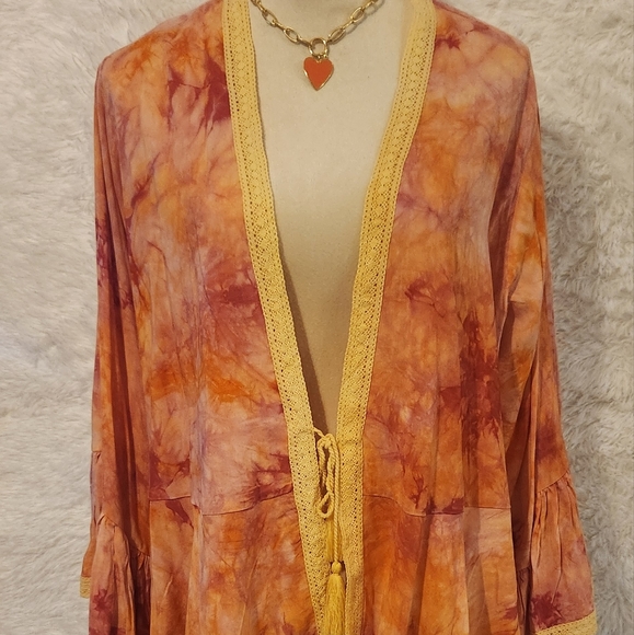 EASEL Flowy Cardigan. Never Worn - Picture 9 of 11